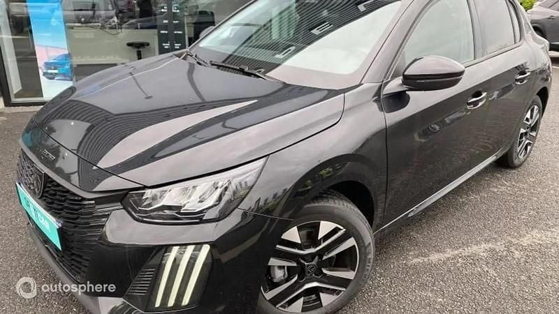 Nouvelle Peugeot 208 Allure 102 ch (75 kW) 2025 Noir Citadine