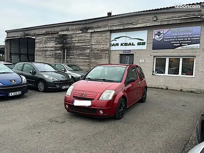 Rouge Utilisé 2006 Citroën C2 Citadine | 2 799 € - Image 1/4