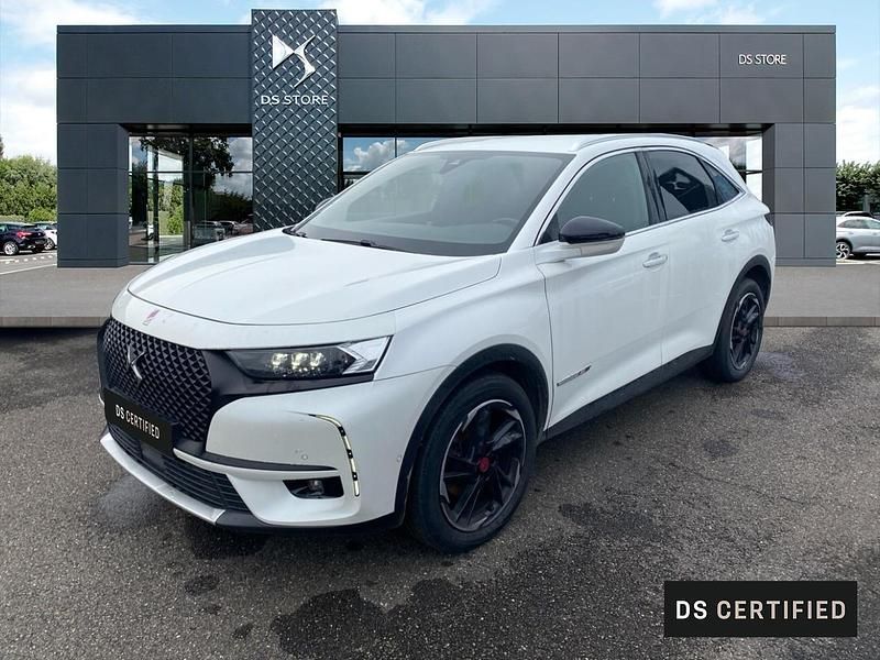 Blanc Utilisé 2020 DS Automobiles DS7 Crossback Performance SUV | 20 990 € (Bon prix) - Image 1/4
