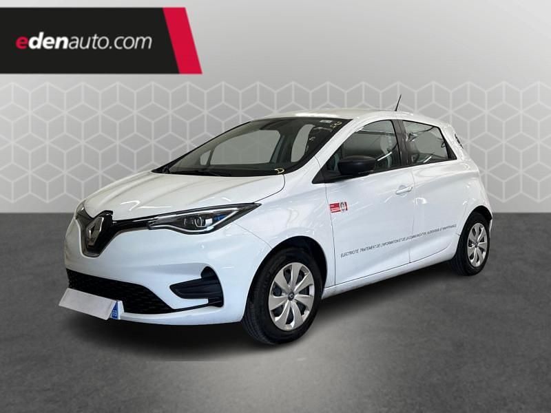 Blanc Utilisé 2020 Renault Zoe Life Citadine | 10 990 € (Prix juste) - Image 1/4