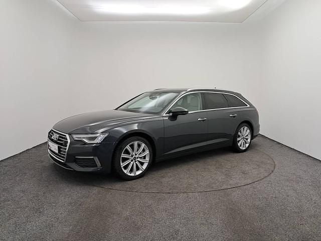 Gris manhattan métallisé Occasion 2023 Audi A6 Design Break | 49 900 € (Prix cher) - Image 1/4