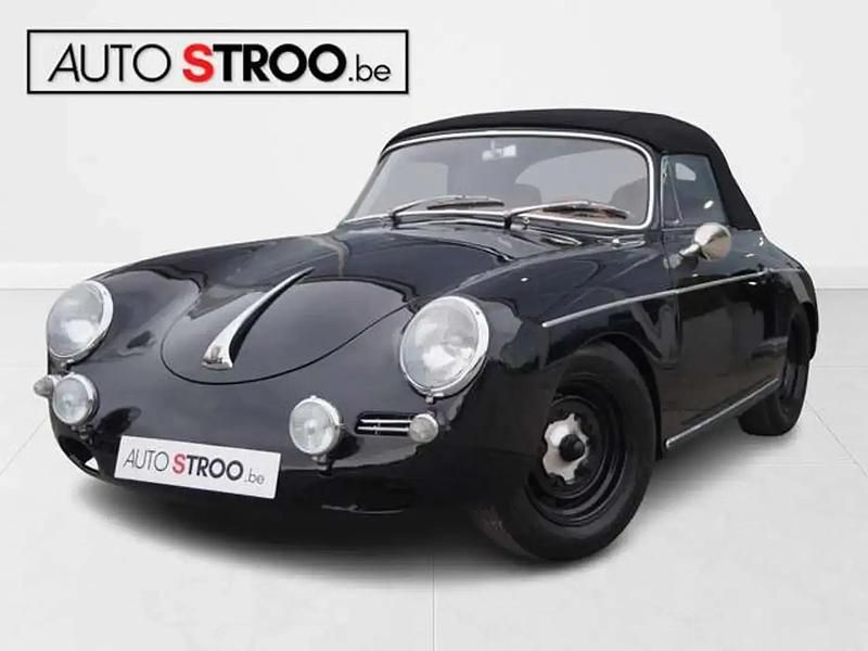 Noir Occasion 1960 Porsche 356 Cabriolet | 145 000 € - Image 1/4