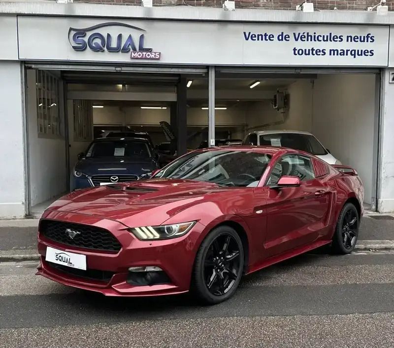 Rouge Utilisé 2016 Ford Mustang Fastback Coupé | 28 400 € (Prix juste) - Image 1/4