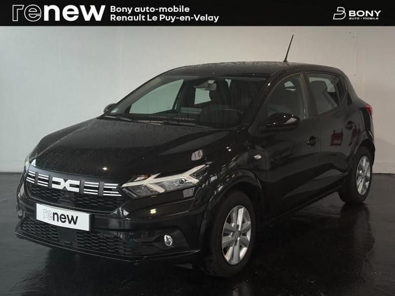 Noir Utilisé 2024 Dacia Sandero Expression Citadine | 14 990 € (Prix juste) - Image 1/4