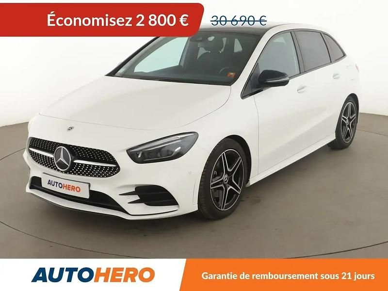 Blanc Occasion 2022 Mercedes B200 AMG line Monospace | 27 890 € (Bon prix) - Image 1/2