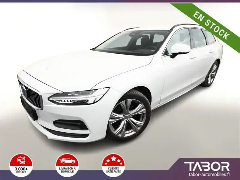Blanc Utilisé 2021 Volvo V90 Momentum Break | 25 988 € (Prix cher) - Image 1/4