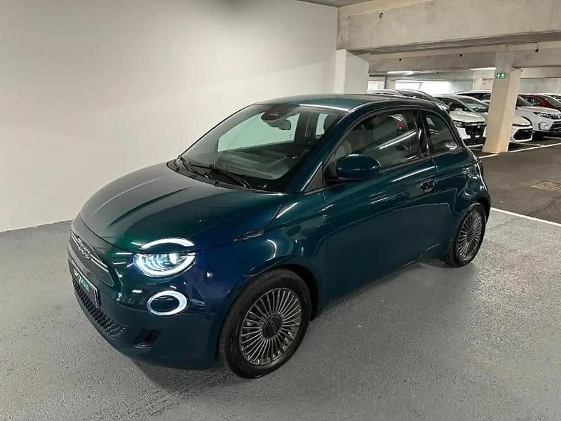 Vert Utilisé 2022 Fiat 500e Berline | 17 490 € (Prix juste) - Image 1/4