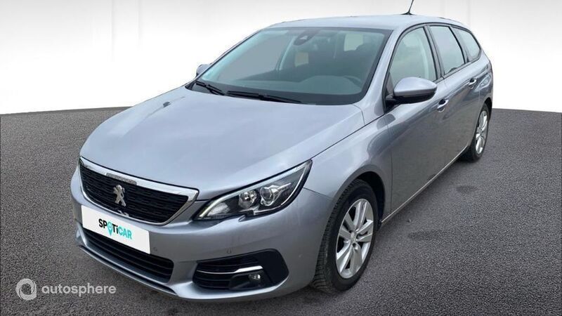 Gris Utilisé 2021 Peugeot 308 Business-Line Break | 11 580 € (Super prix) - Image 1/4