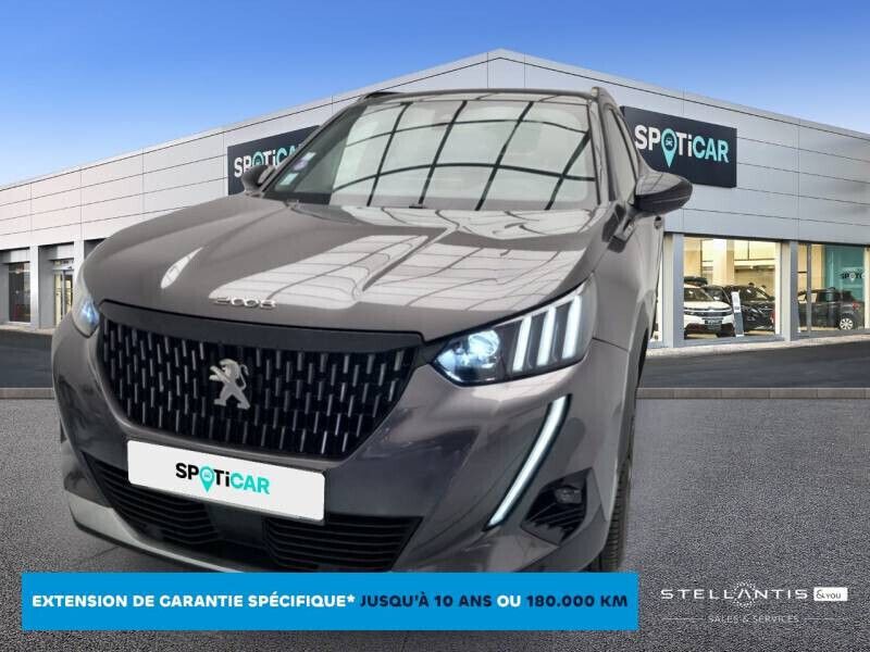 Gris Utilisé 2021 Peugeot 2008 GT SUV | 18 290 € (Prix assez cher) - Image 1/4