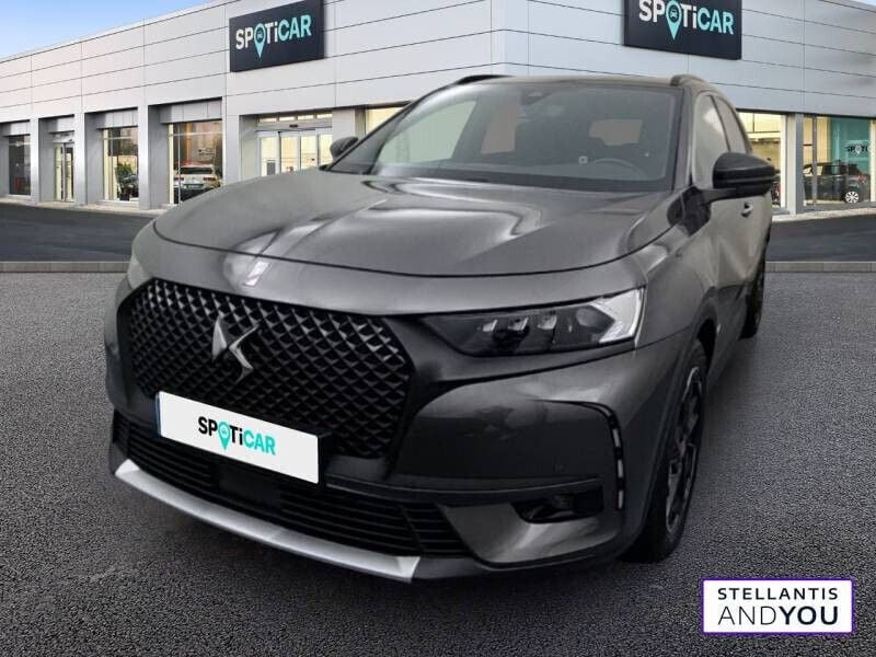 Gris Utilisé 2021 DS Automobiles DS7 Crossback Performance Line Plus SUV | 30 590 € (Prix juste) - Image 1/4