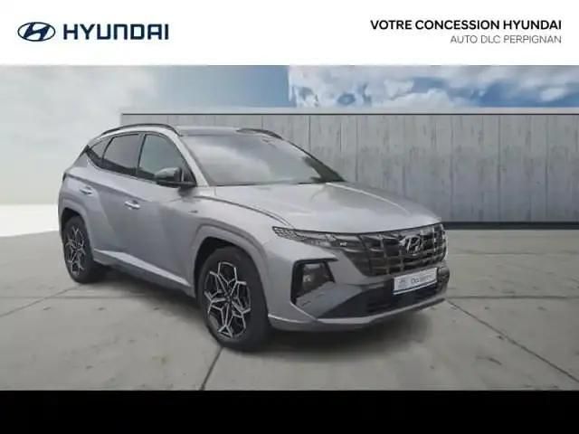 Shimmering silver Occasion 2024 Hyundai Tucson N Line SUV | 32 900 € (Prix juste) - Image 1/4