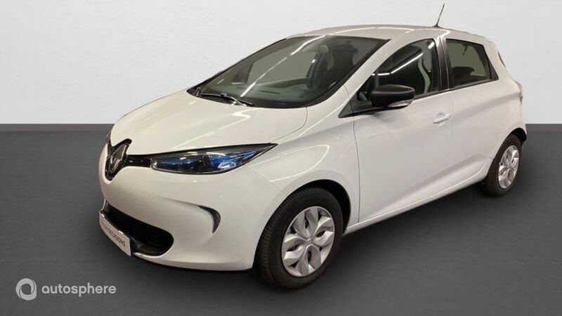 Blanc Utilisé 2018 Renault Zoe Life Citadine | 6 977 € (Bon prix) - Image 1/4