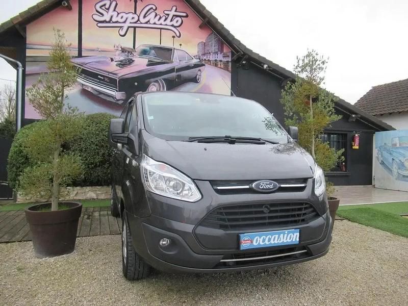 Gris Occasion 2016 Ford Tourneo Custom Van | 13 999 € (Bon prix) - Image 1/4
