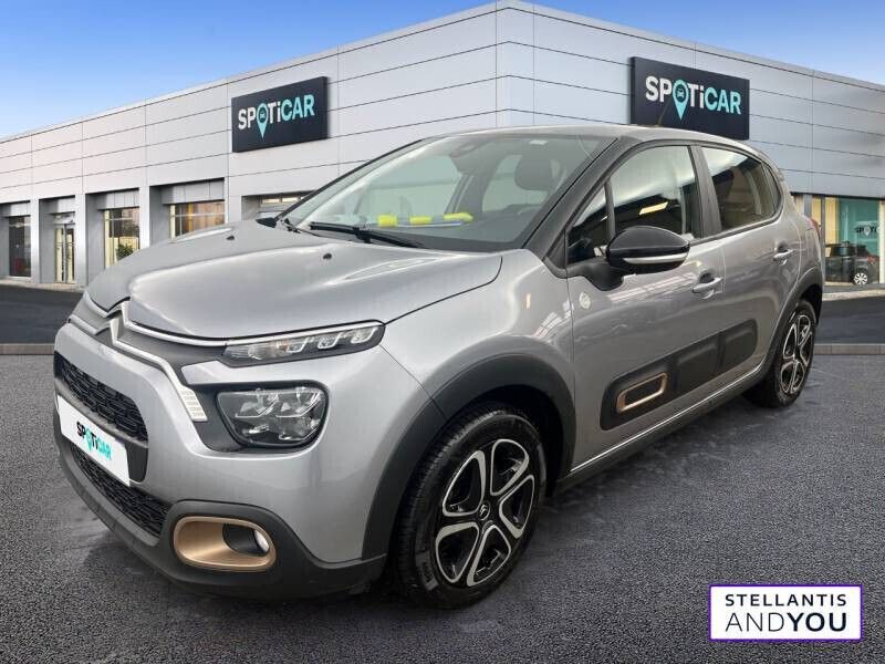 Gris Utilisé 2023 Citroën C3 PureTech Citadine | 11 790 € (Prix juste) - Image 1/4