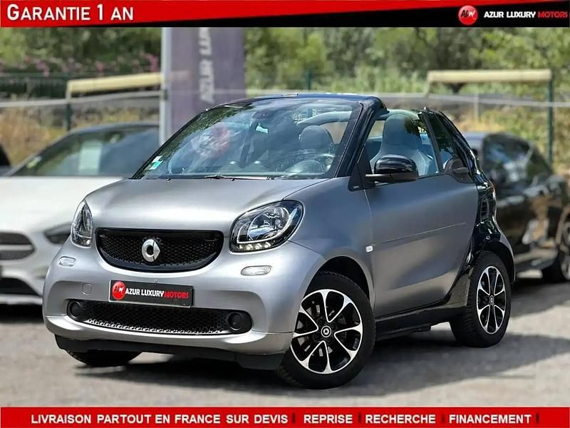 Gris Utilisé 2016 Smart ForTwo Cabrio Passion Cabriolet | 16 490 € - Image 1/4