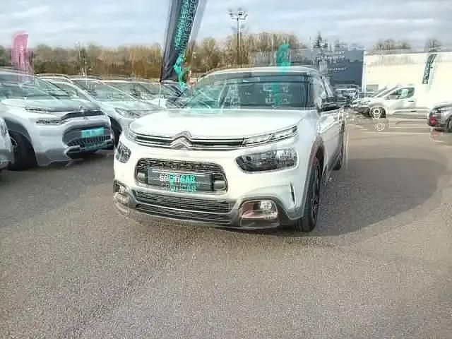 Blanc Occasion 2020 Citroën C4 PureTech Berline | 10 395 € (Bon prix) - Image 1/4