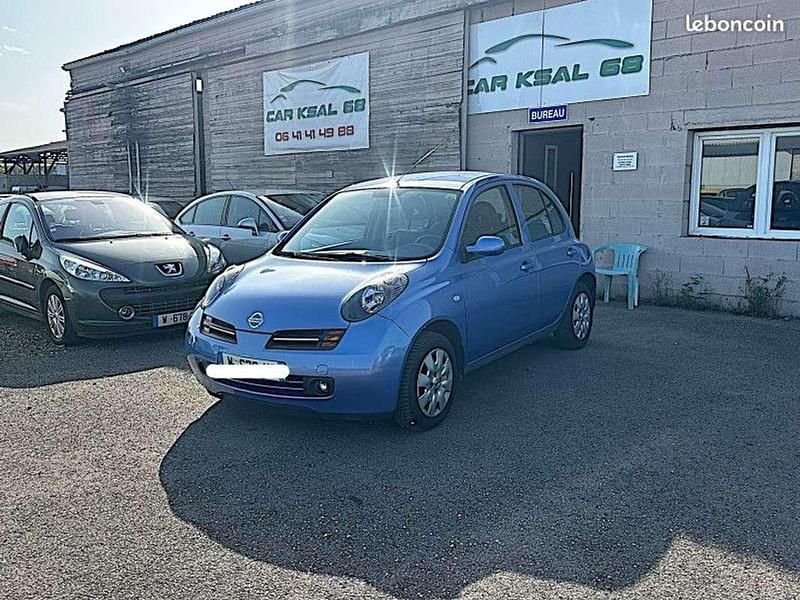Occasion Nissan Micra Acenta 88 ch (64 kW) 2003 Bleu Citadine