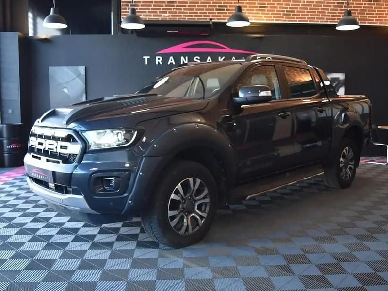 Blanc Utilisé 2020 Ford Ranger Wildtrack Pick-up | 31 990 € (Prix juste) - Image 1/4