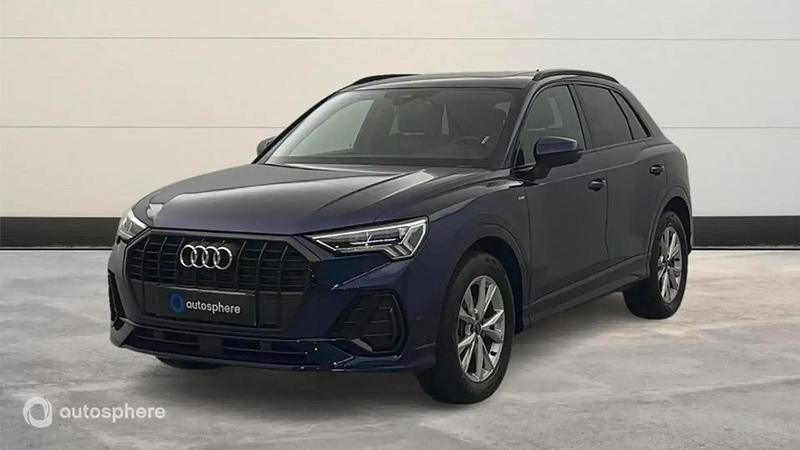 Bleu Occasion 2024 Audi Q3 S-Line SUV | 39 299 € (Bon prix) - Image 1/4