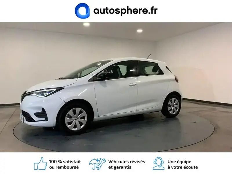 Blanc Utilisé 2021 Renault Zoe Business Citadine | 19 499 € - Image 1/4