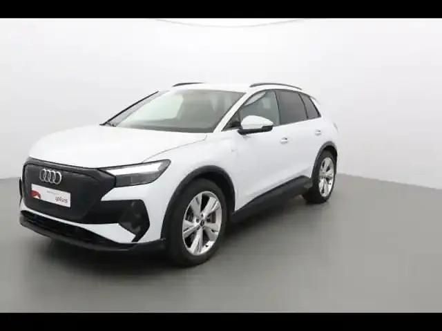 Blanc glacier métallisé Occasion 2024 Audi Q4 e-tron Design SUV | 40 990 € - Image 1/4