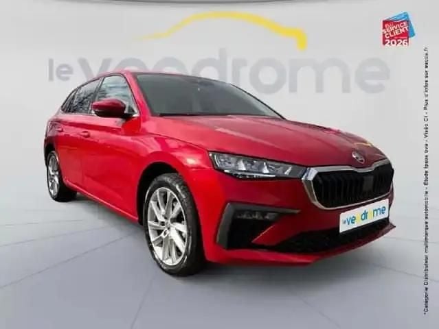 Occasion Skoda Scala Selection 118 ch (86 kW) 2024 Rouge velvet métallisée premium Citadine