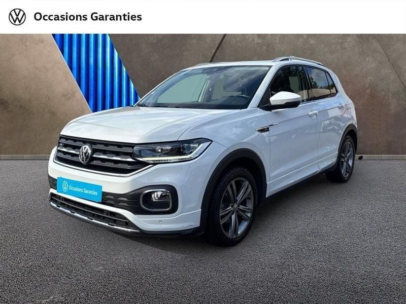 Blanc pur Utilisé 2019 VW T-Cross R-line SUV | 18 490 € (Prix juste) - Image 1/4