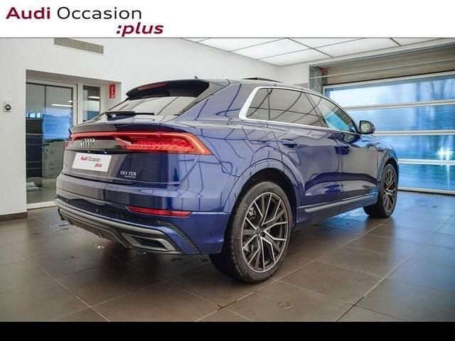 Occasion Audi Q8 S-Line 286 ch (210 kW) 2019 Bleu navarre métallisé SUV