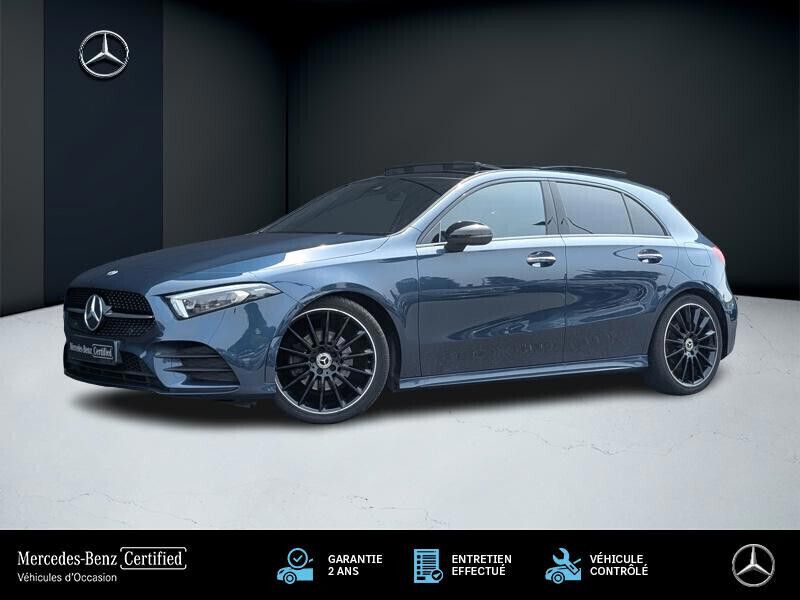 Bleu Utilisé 2022 Mercedes A200 Berline | 31 889 € (Prix juste) - Image 1/4
