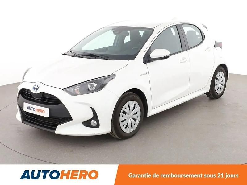 Blanc Utilisé 2021 Toyota Yaris Hybrid Business Edition Citadine | 15 190 € (Bon prix) - Image 1/2