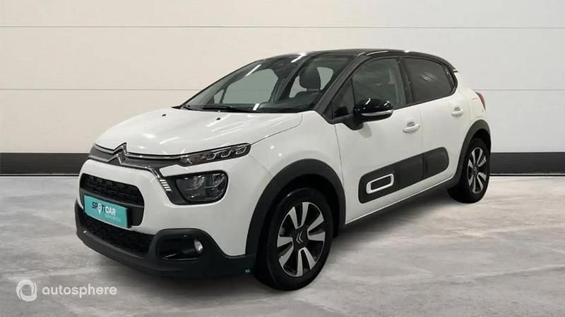 Blanc Occasion 2023 Citroën C3 PureTech Berline | 12 999 € (Prix juste) - Image 1/4