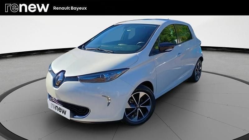 Blanc Utilisé 2019 Renault Zoe Intens Citadine | 12 290 € (Prix cher) - Image 1/4