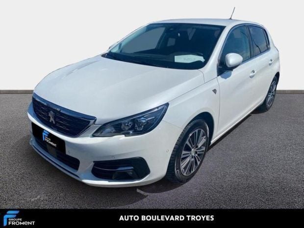 Blanc Utilisé 2021 Peugeot 308 S | 14 900 € (Bon prix) - Image 1/4