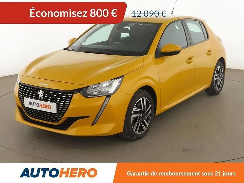 Jaune Utilisé 2019 Peugeot 208 Allure Citadine | 11 290 € (Bon prix) - Image 1/2