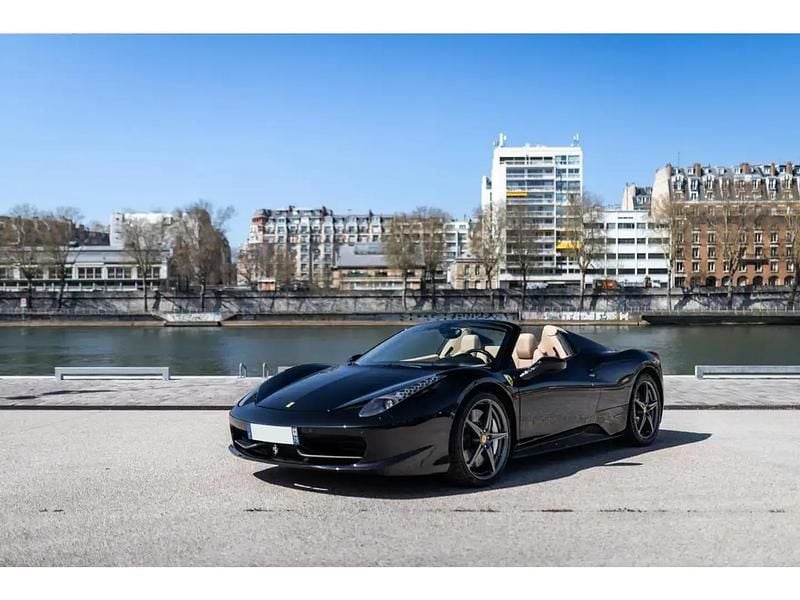 Noir Occasion 2012 Ferrari 458 Cabriolet | 225 900 € (Bon prix) - Image 1/4