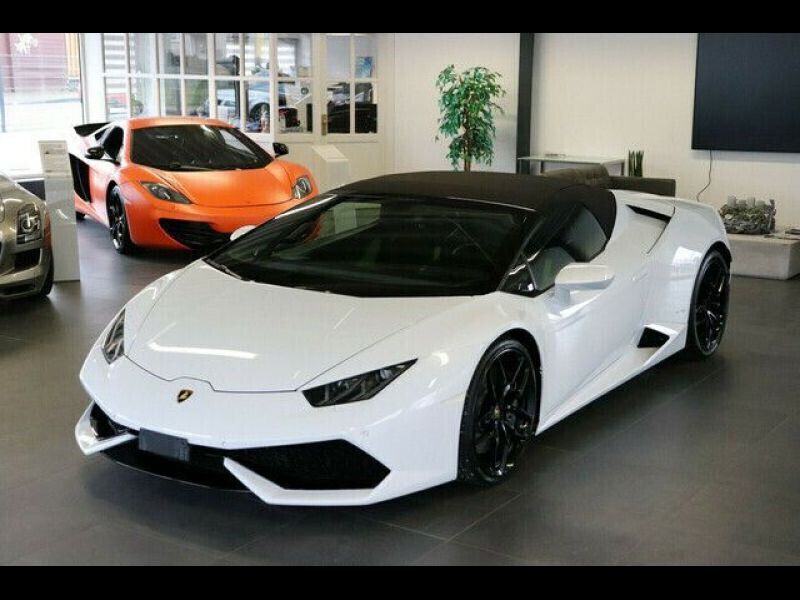 Blanc Utilisé 2016 Lamborghini Huracán Cabriolet | 240 800 € (Prix assez cher) - Image 1/4