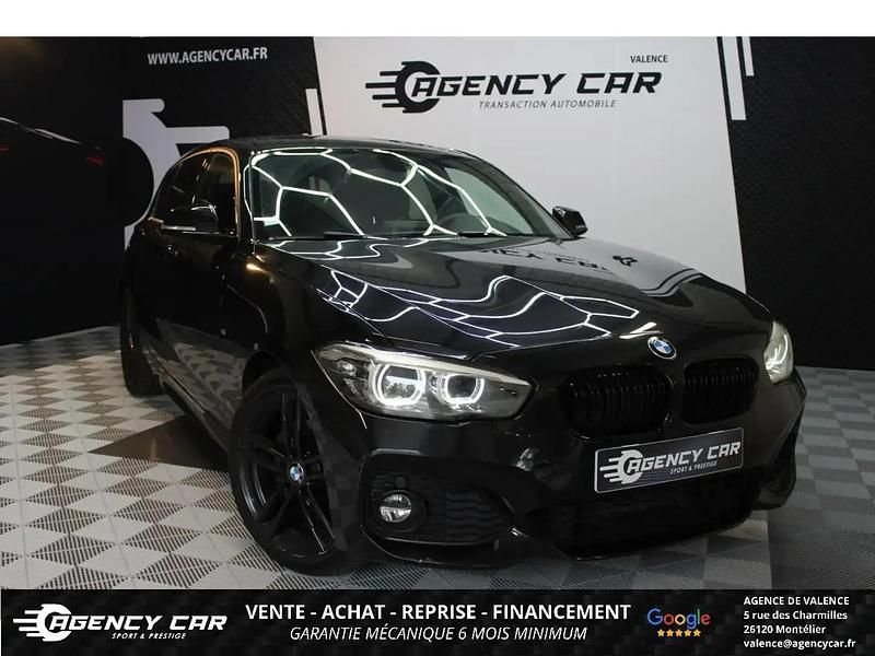 Noir Occasion 2019 BMW 120 Sport Line Citadine | 21 490 € (Super prix) - Image 1/4