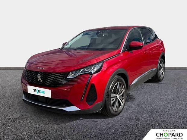 Rouge Utilisé 2021 Peugeot 3008 Allure | 17 490 € (Prix juste) - Image 1/4