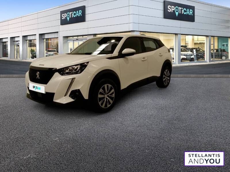 Blanc Utilisé 2020 Peugeot 2008 Business-Line SUV | 13 390 € (Prix juste) - Image 1/4