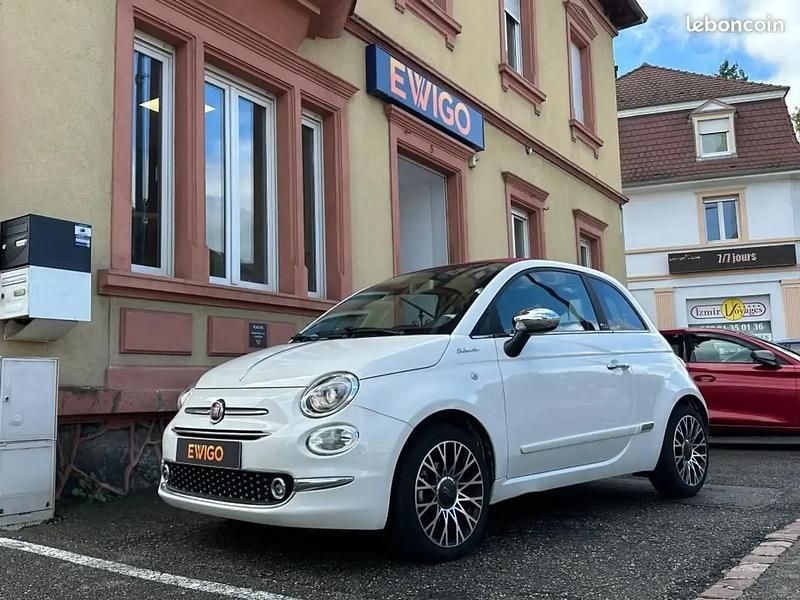 Blanc Utilisé 2021 Fiat 500C Dolcevita Cabriolet | 13 490 € (Prix juste) - Image 1/4