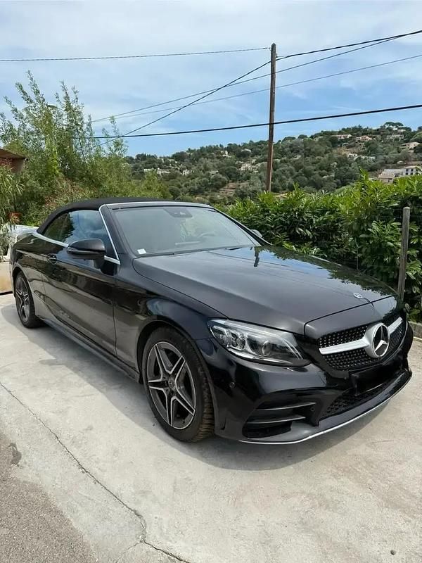 Occasion 2019 Mercedes C200 AMG line Cabriolet | 31 500 € (Prix juste) - Image 1/4