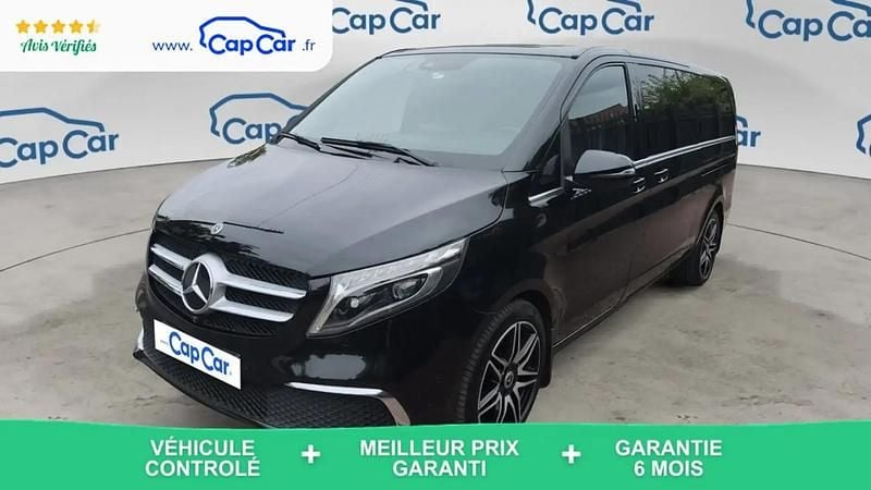 Noir Utilisé 2020 Mercedes V220 Avantgarde Monospace | 46 690 € - Image 1/4