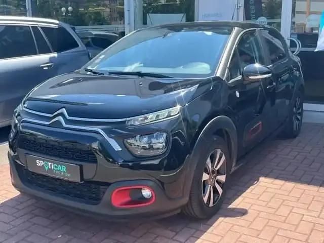Noir Occasion 2021 Citroën C3 PureTech Citadine | 9 489 € (Prix juste) - Image 1/4