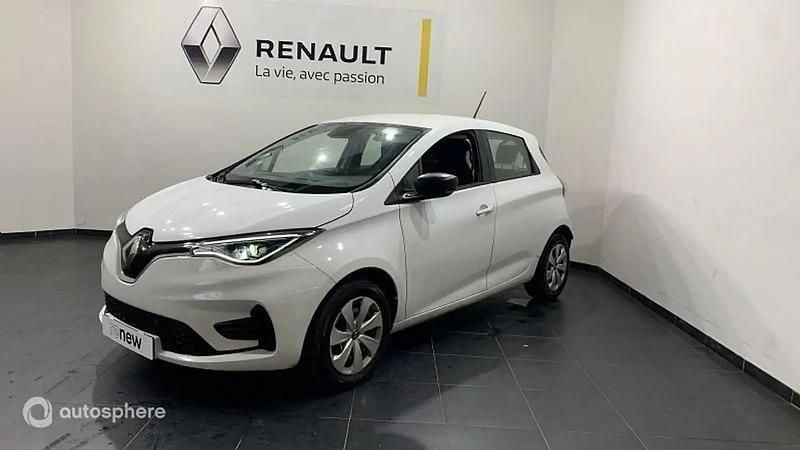 Blanc Occasion 2021 Renault Zoe Life Citadine | 11 499 € (Bon prix) - Image 1/4