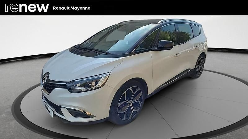 Blanc Utilisé 2023 Renault Grand Scénic IV Techno Monospace | 28 990 € (Prix assez cher) - Image 1/4