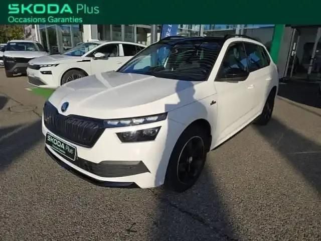 Occasion Skoda Kamiq Monte Carlo 110 ch (80 kW) 2022 Blanc SUV