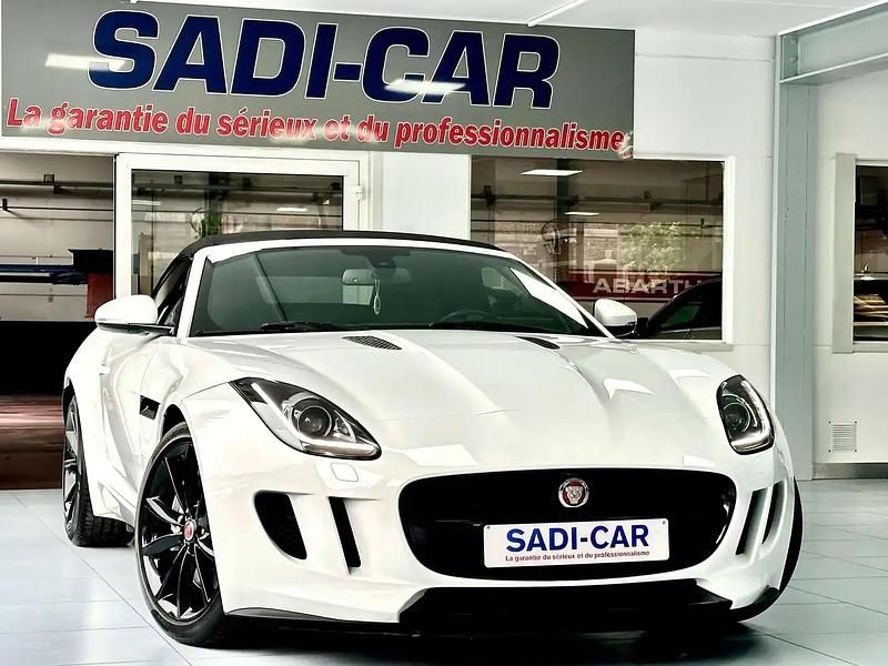 Blanc Utilisé 2015 Jaguar F-Type Cabriolet | 40 990 € - Image 1/4