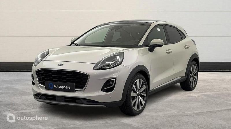 Blanc Occasion 2021 Ford Puma Titanium X SUV | 12 499 € (Bon prix) - Image 1/4