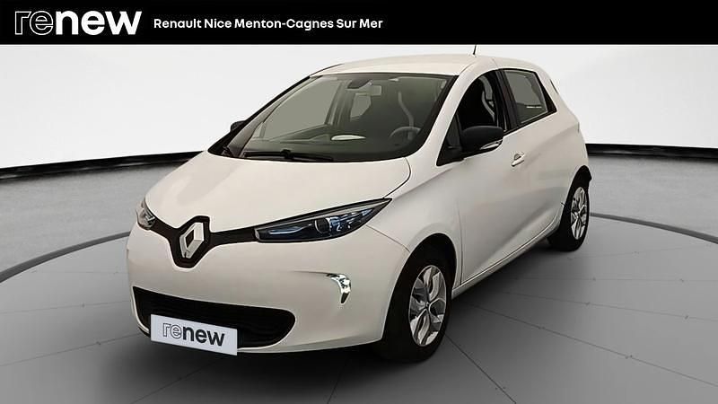 Blanc Utilisé 2018 Renault Zoe Life Citadine | 8 999 € (Prix assez cher) - Image 1/4