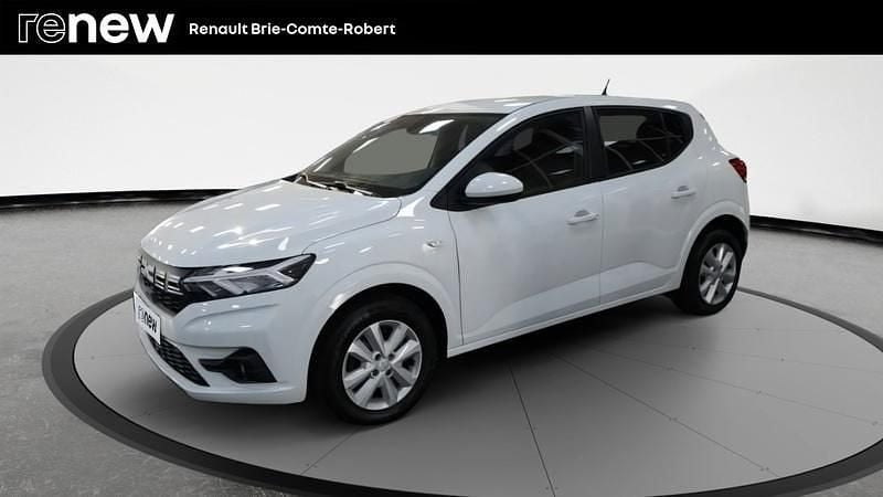Blanc Utilisé 2023 Dacia Sandero Expression Citadine | 11 980 € (Bon prix) - Image 1/4